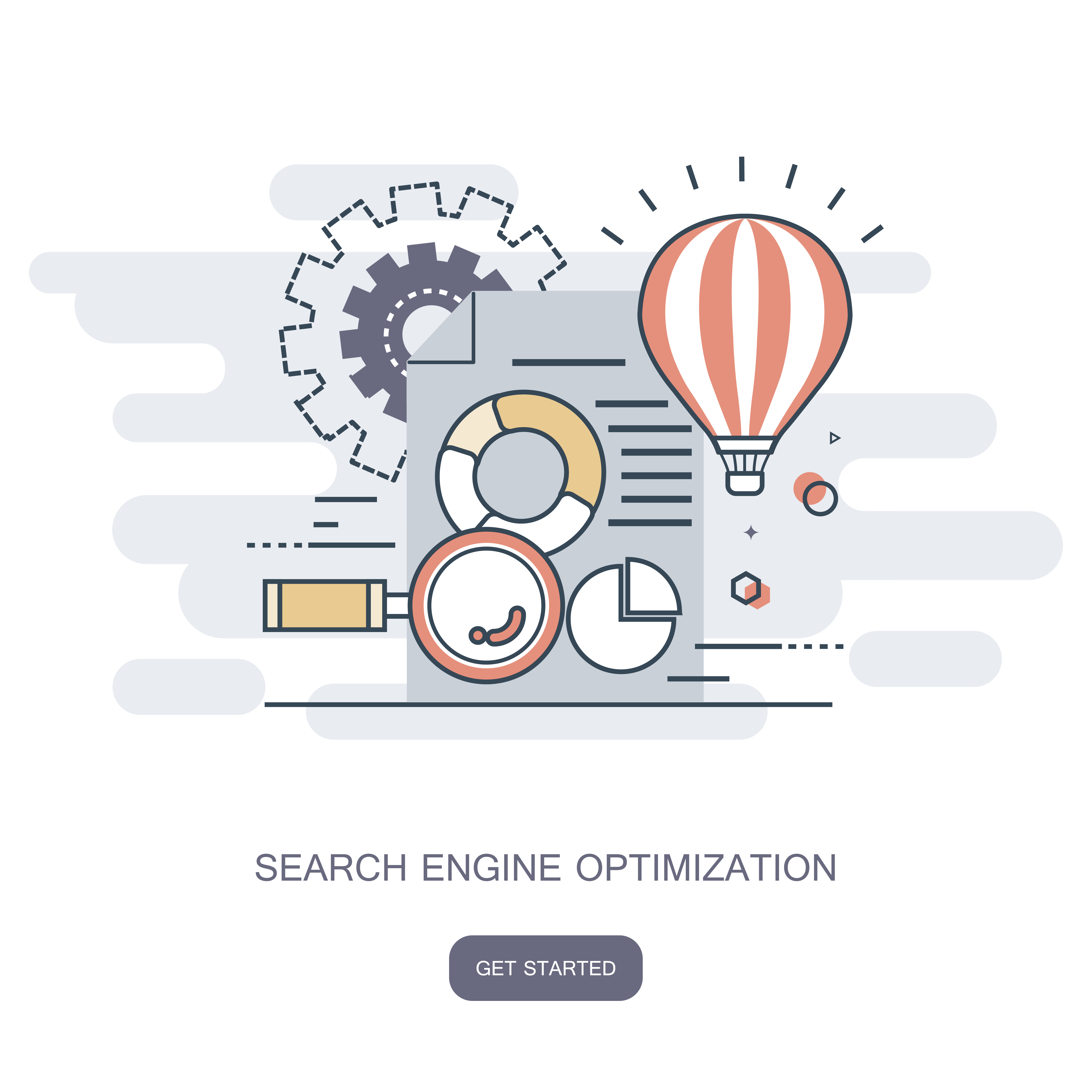 Search engine optimization - Download Free Vectors, Clipart Graphics 