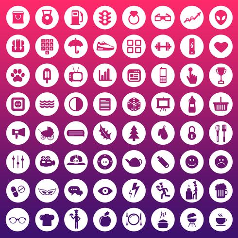 Universal icon set for websites and mobile applications - Download Free ...