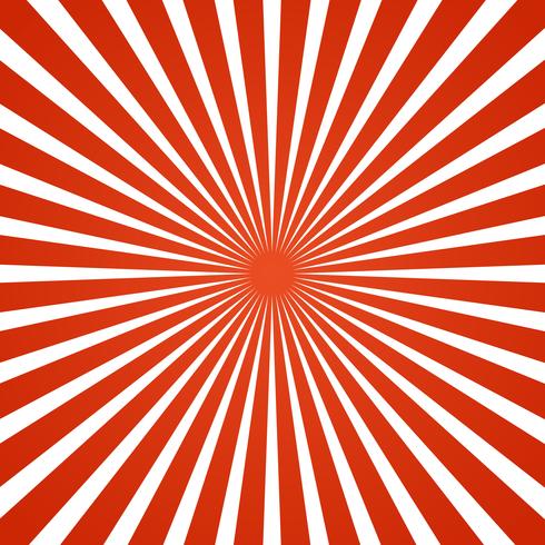 Radial rays background vector