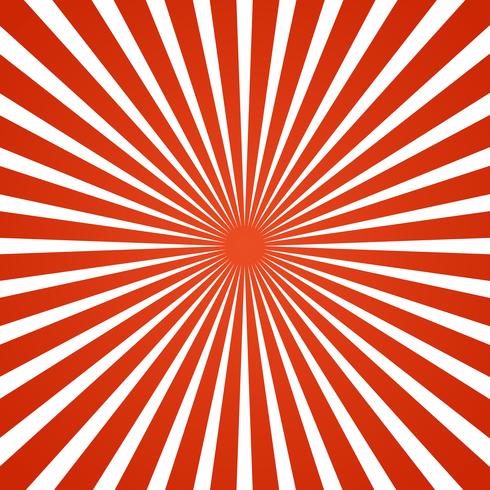 Radial rays background vector