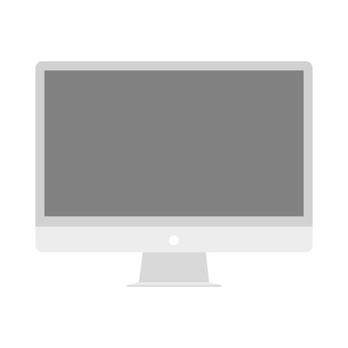 Electronic device icon. Computer.  vector