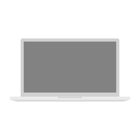 Electronic device icon. Laptop.  vector