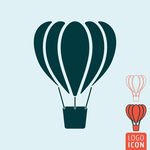 Balloon icon isolated vector