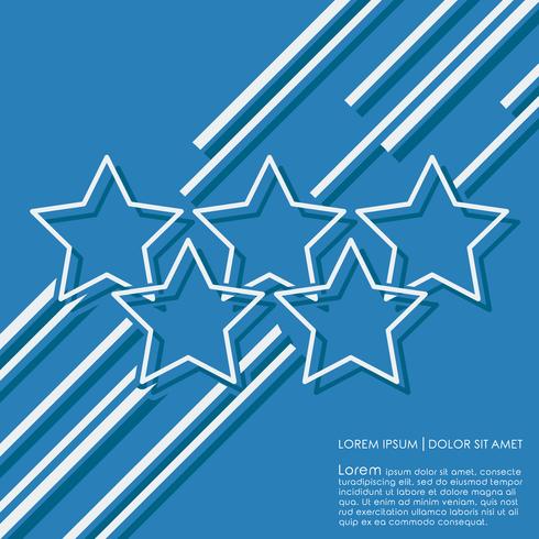 Stars lines background vector