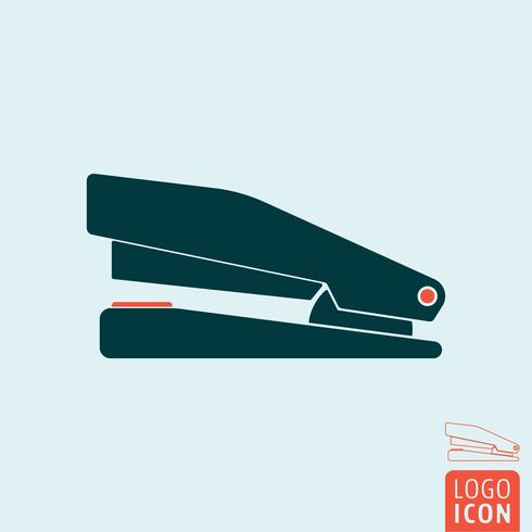 Stapler icon isolated vector