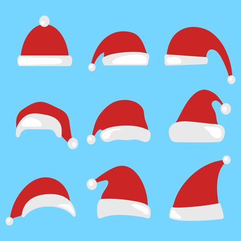 Santa Claus hat vector