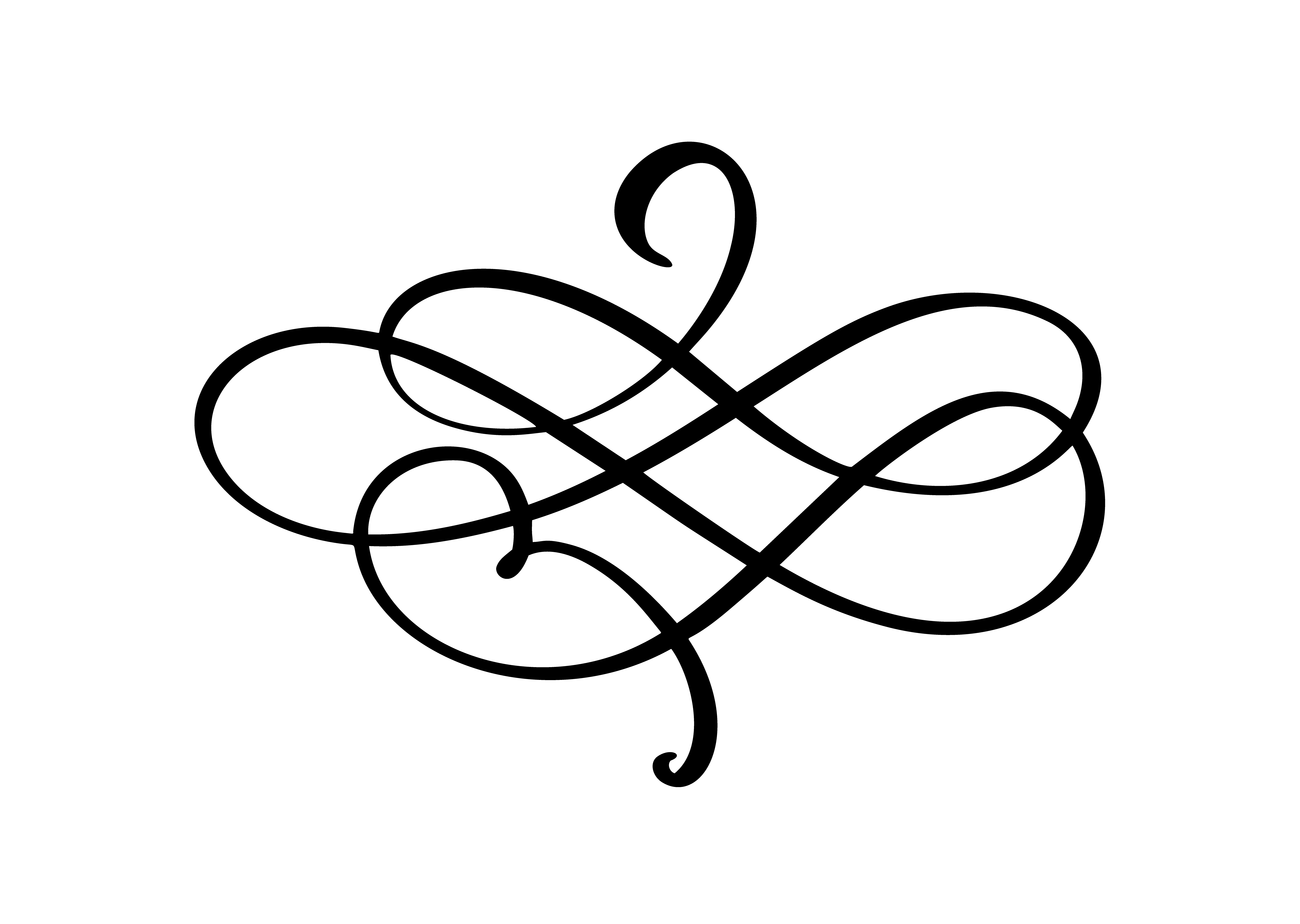 Download Vector ornate frame element. Vintage and filigree decoration. Ornate frames and scroll swirl ...