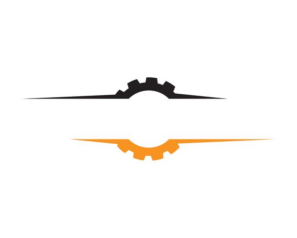 Gear Machine Template vector icon illustration design