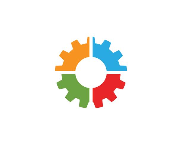 Gear Machine Template vector icon illustration design