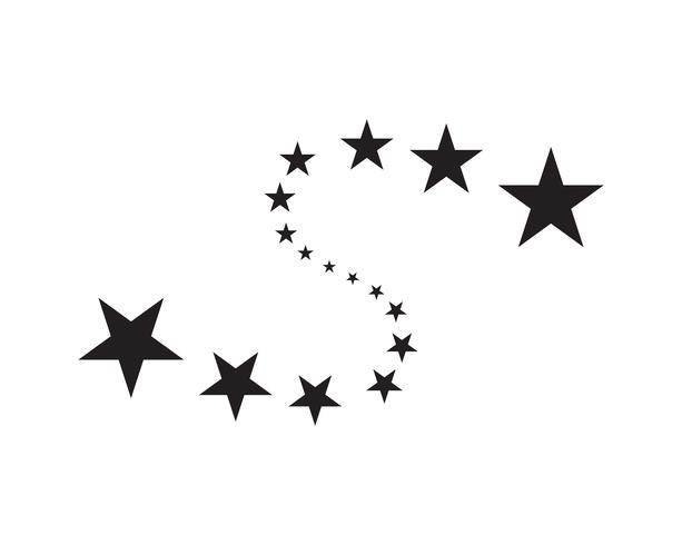 Star logo template vector icon illustration