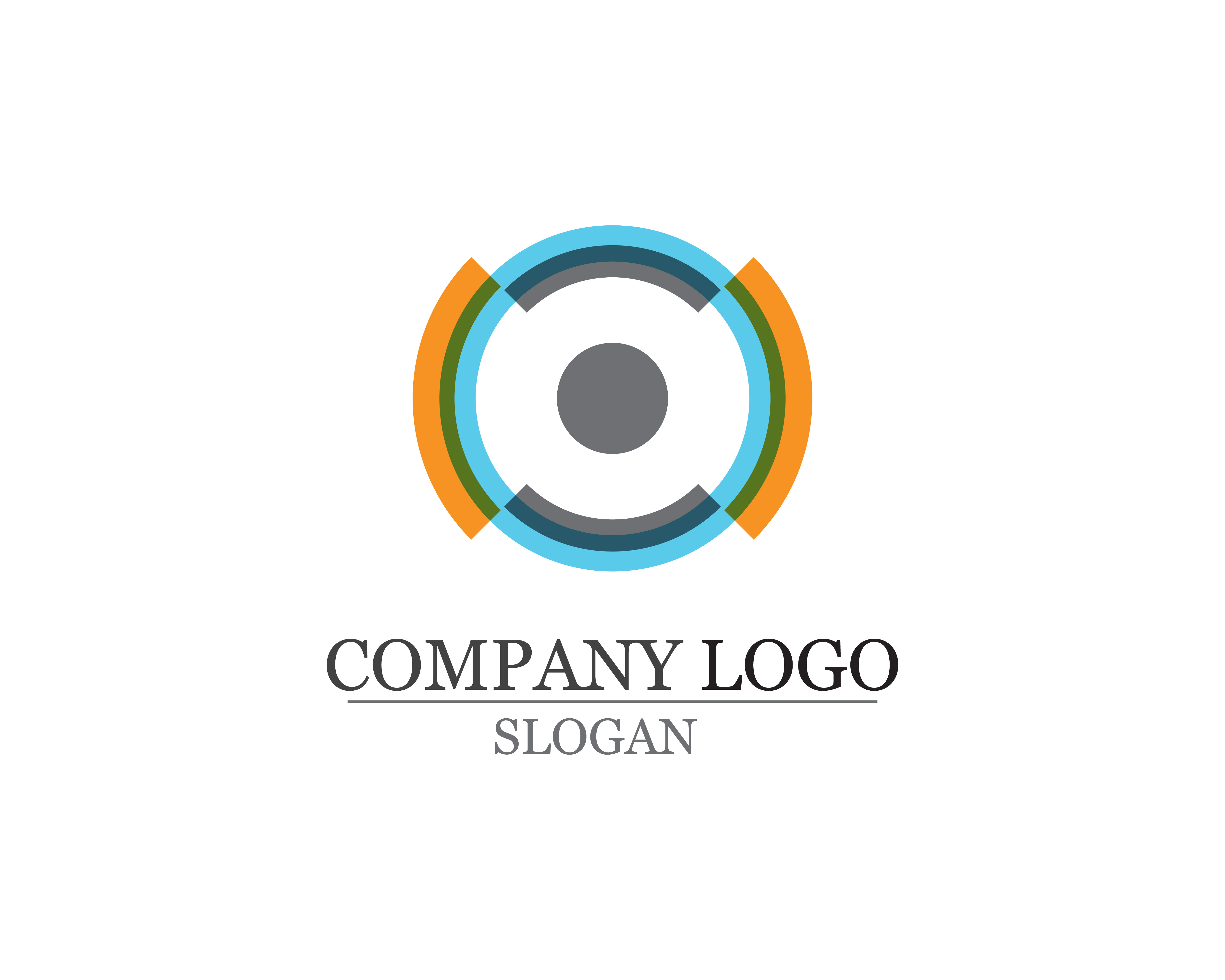 Business abstract logo design template icons app ...
