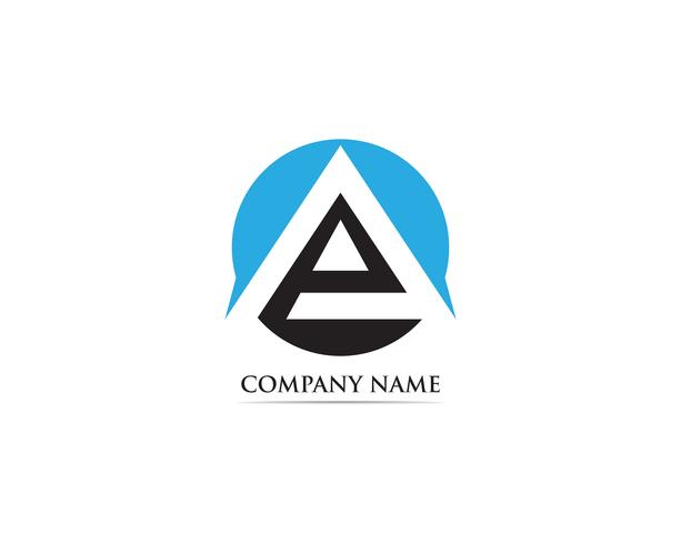 A Logo Business Template Vector icon