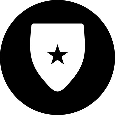 Vector icono de escudo