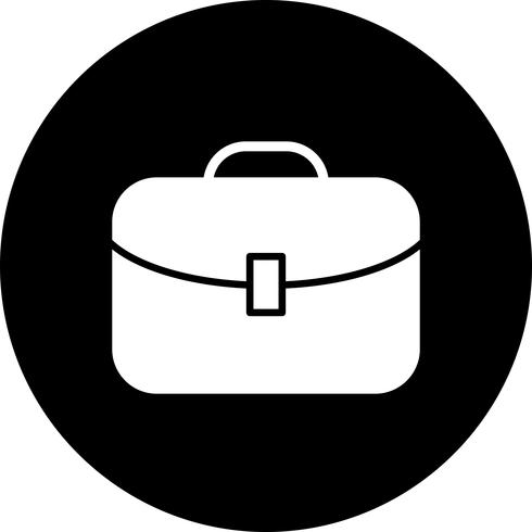Vector icono de maletín