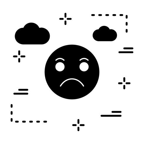 Vector Sad Emoji Icon