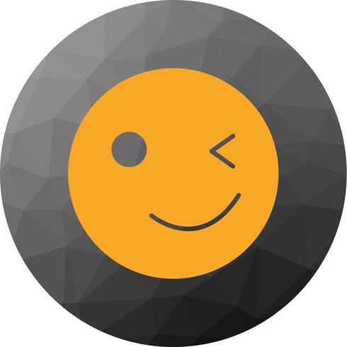 Vector guiño Emoji Icon