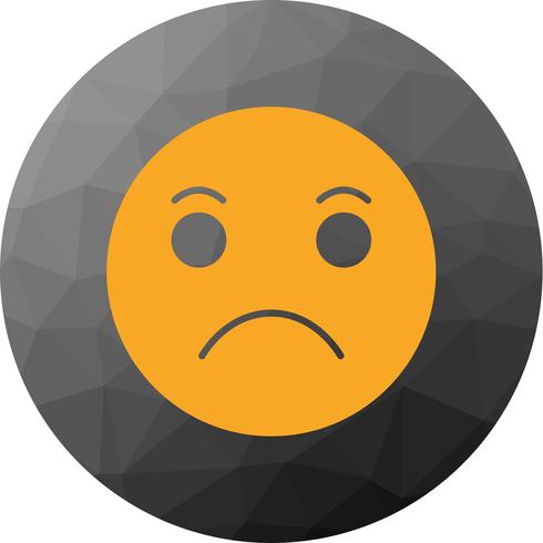 Vector Sad Emoji Icon