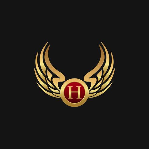Luxury Letter H Emblem Wings Logo Design Concept Template Vector Art At Vecteezy Luxury Letter H Emblem Wings Logo Design Concept Template Vector Art At Vecteezy