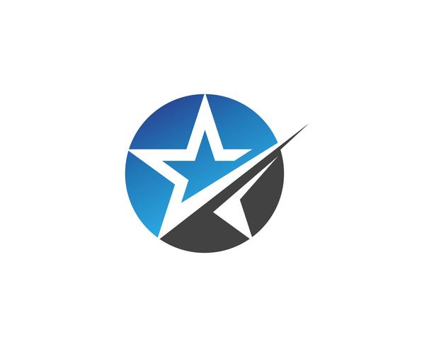 Star Logo Template vector icon illustration design