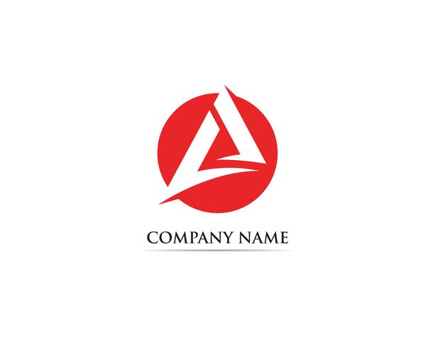A Logo Business Template Vector icon