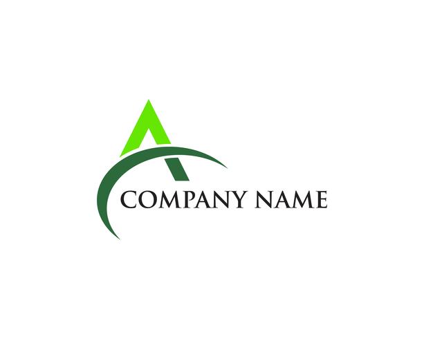 A Logo Business Template Vector icon