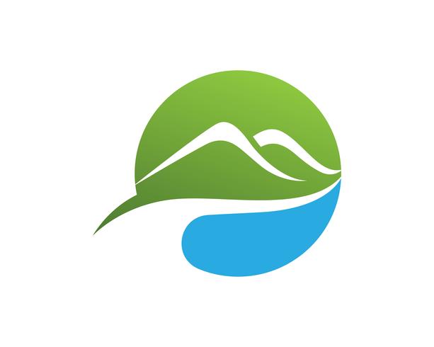 Mountain Logo Business Template Vector