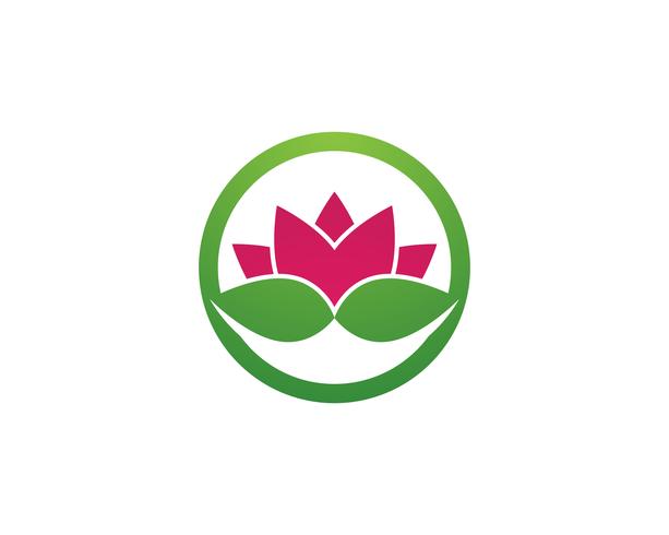 Lotus Flower Sign for Wellness, Spa and Yoga