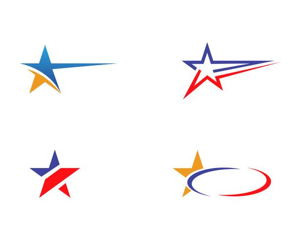 Star Logo Template vector icon illustration design