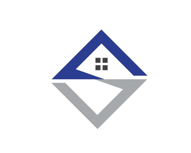 home buildings logo and symbols icons template vector