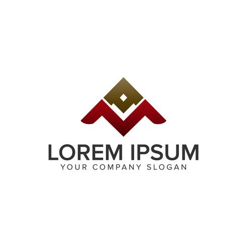 Letter A And M Logo Design Concept Template 612328 Vector Art At Vecteezy