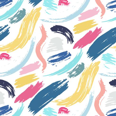 Abstract pattern brush stroke background. Vector illustration.