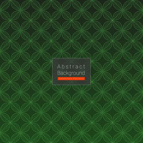 Abstract tea leaves seamless pattern vector