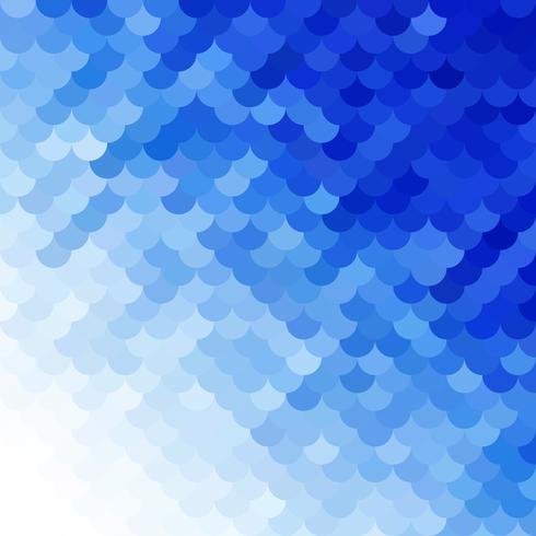 Patrón de azulejos de techo azul, plantillas de diseño creativo vector