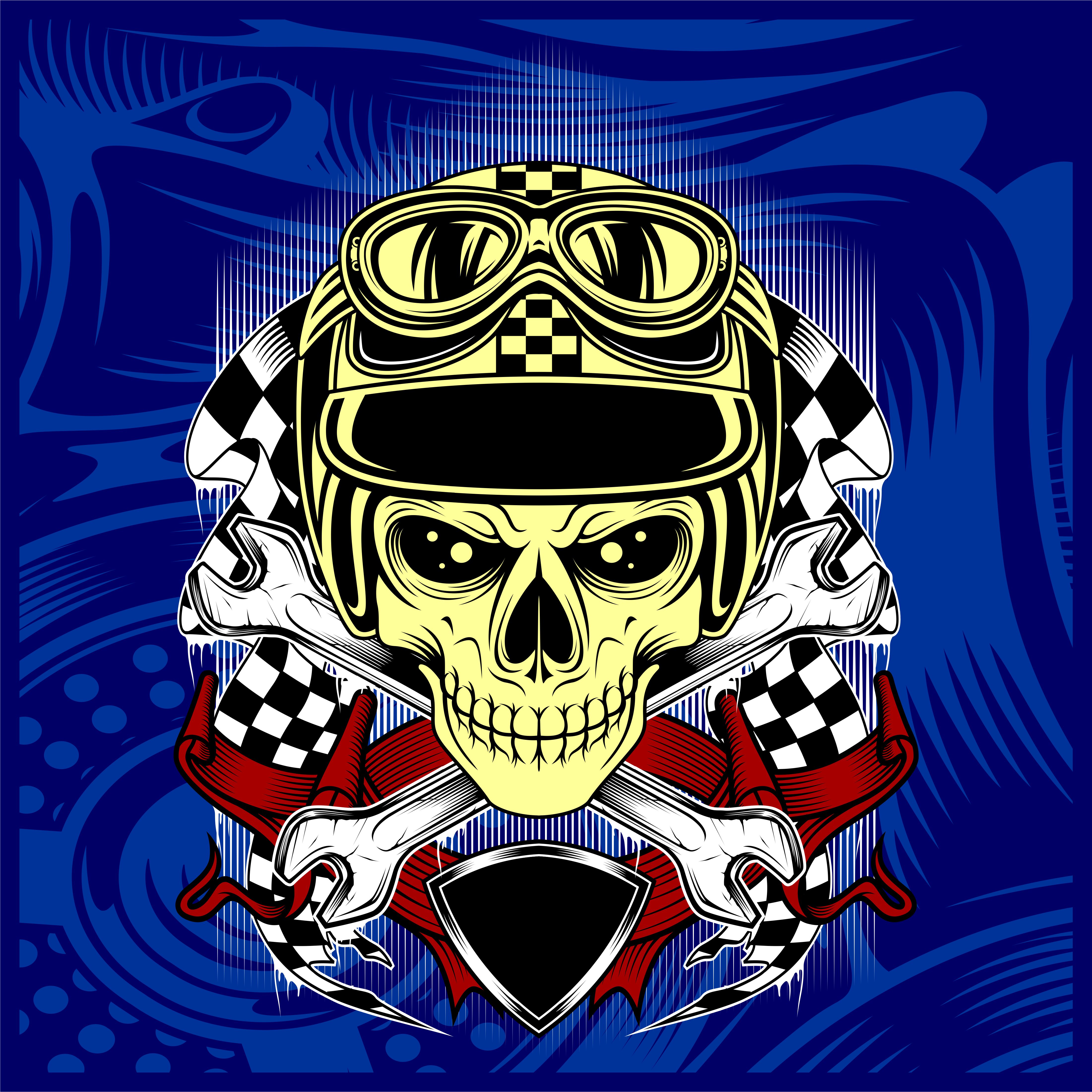 skull helmet vector hand drawing vector 613739 Vector Art at Vecteezy