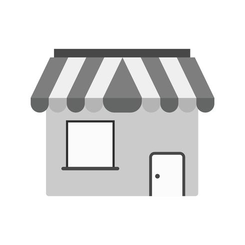 Vector icono de tienda