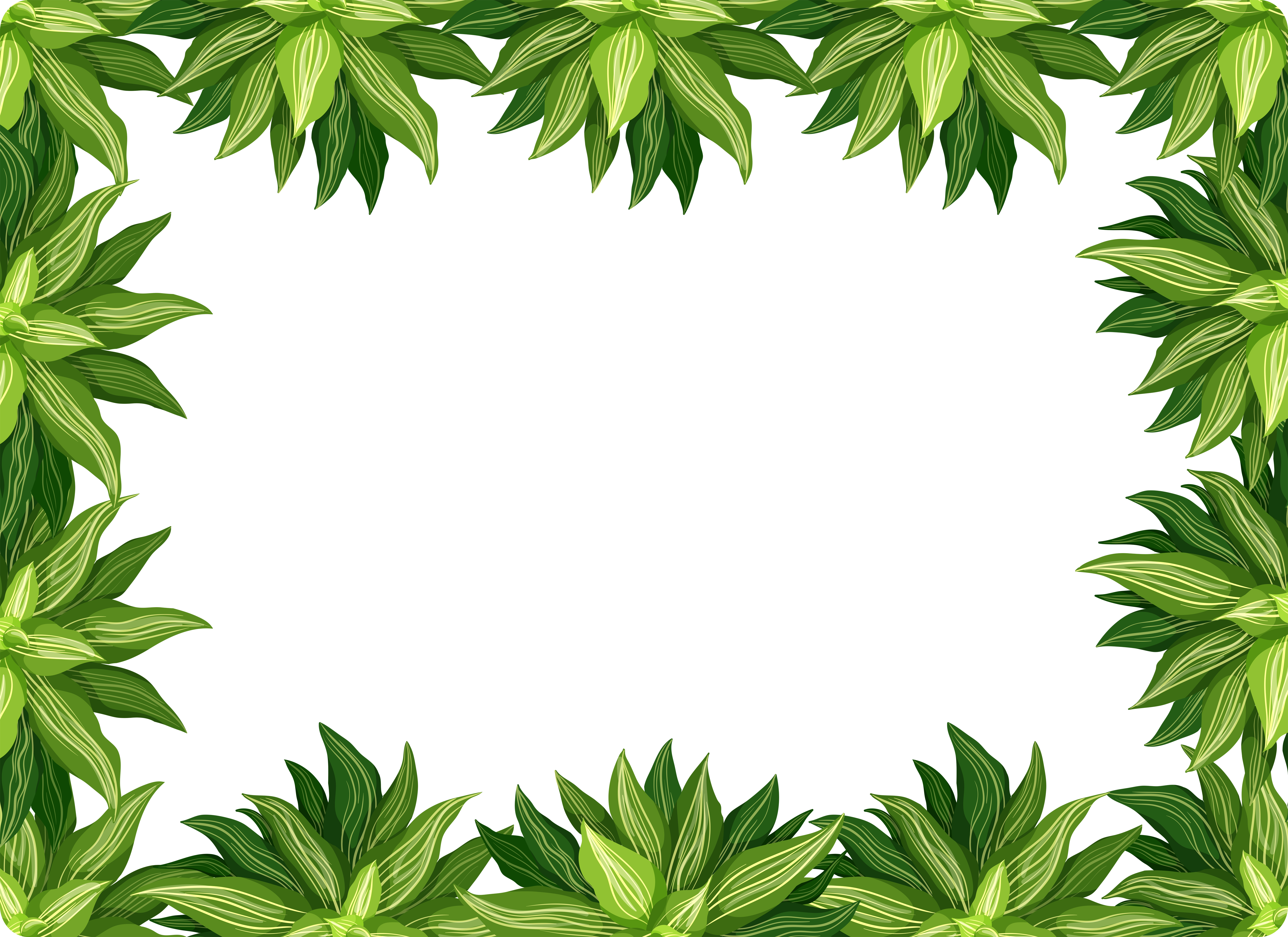 Download A nature leaf border - Download Free Vectors, Clipart ...