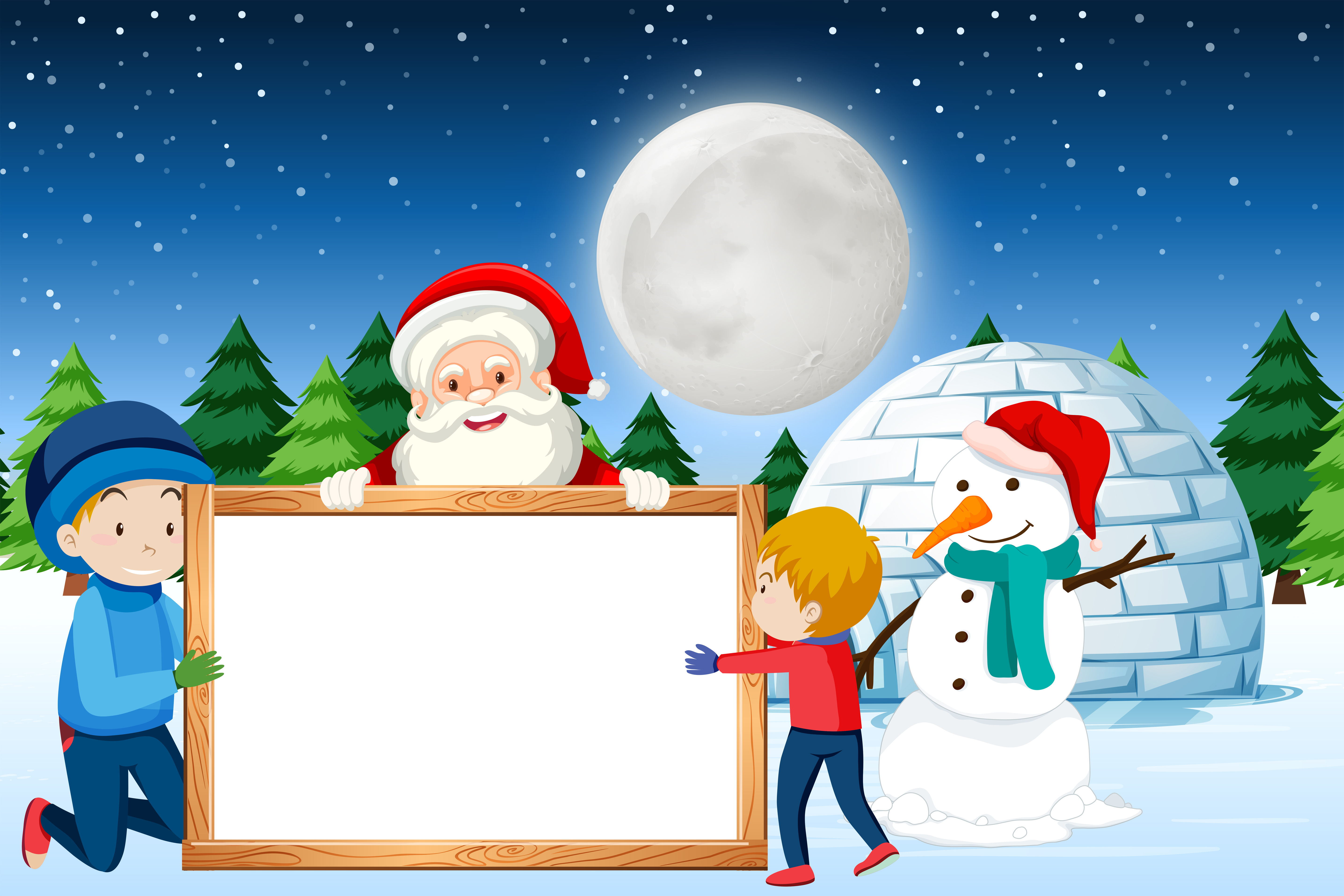 Merry Christmas Banner Template