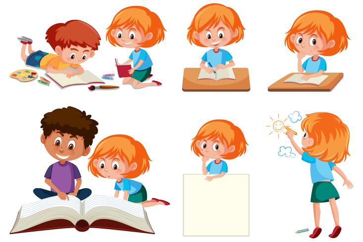 Set of student learning vector