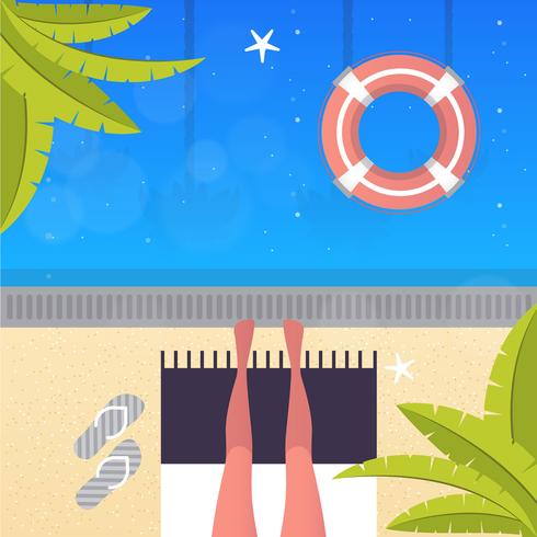 Vector Summertime Illustration