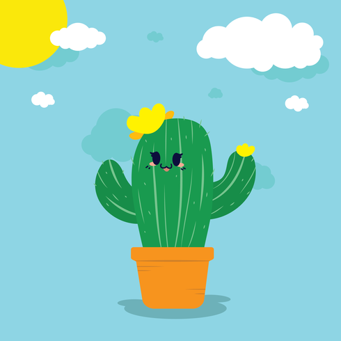 Vector de cactus