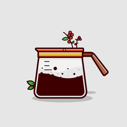 Vector Clipart De Café