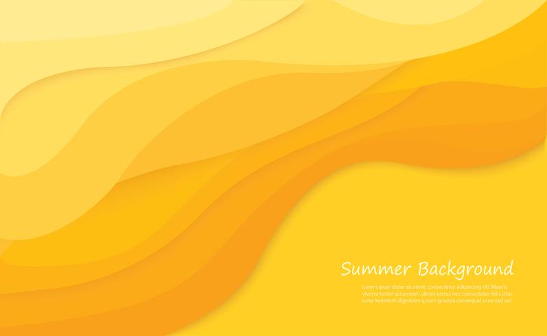 sand beach summer background vector illustration 