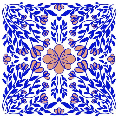 abstract illustration texture mandala vector