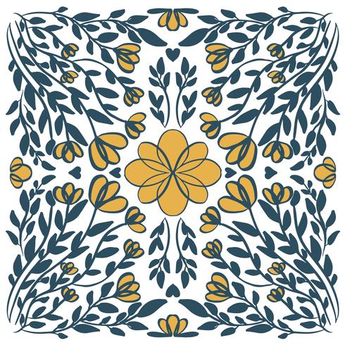 abstract illustration texture mandala vector