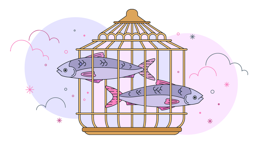 Piscean Paradox Vector