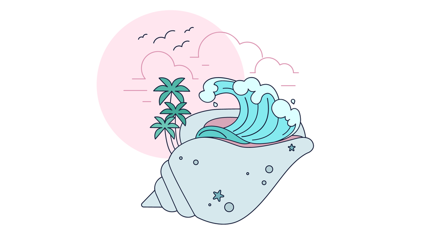 Sea Shell Vector