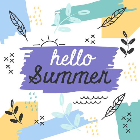 Creative Summer Vector