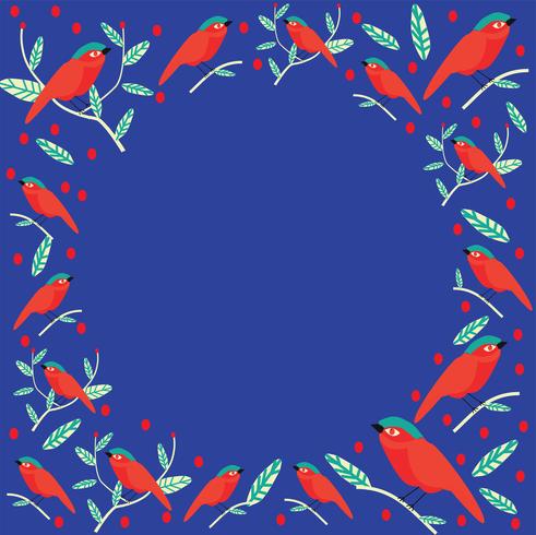 lovebird seamless pattern vector