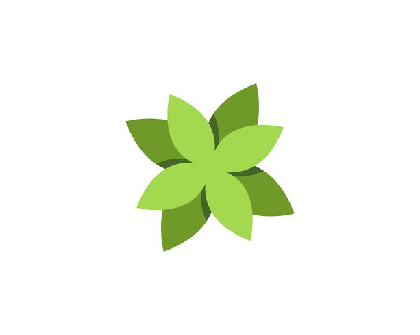 Family Flower Logo  and symbolsTemplate icons app vector