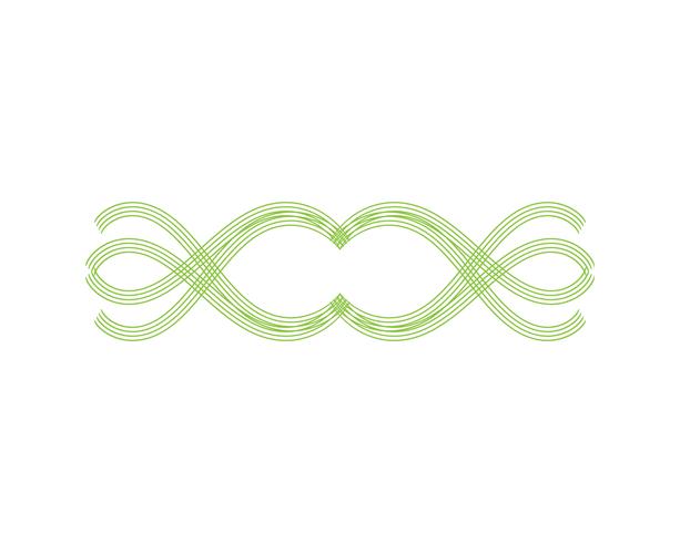 Infinito logo y aplicación de iconos de plantilla de símbolo vector